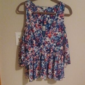 Rebeccaminkoff Gabby Top Cold Shoulder XS